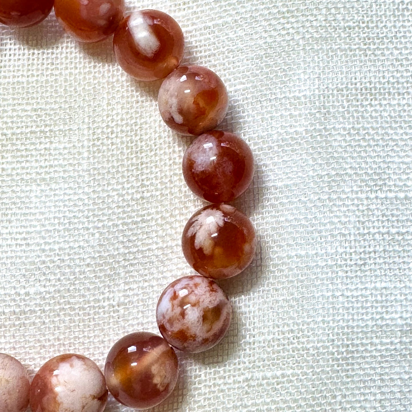 Carnelian Flower Agate