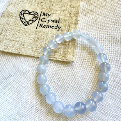 Blue  Chalcedony